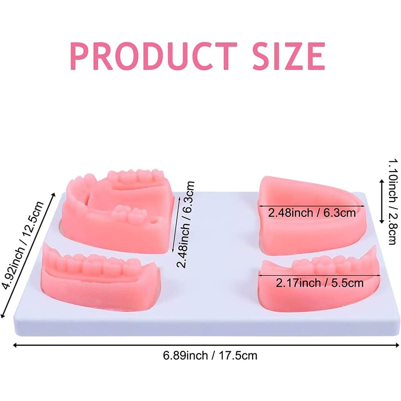 Picture of Medical Students Dental Surgical Tools Kit Silicone Suture Suture Pad for Teaching Practice Training Essential Medical Science