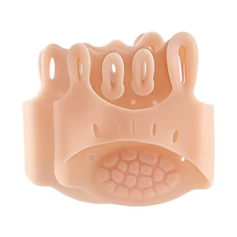 Picture of Experience Instant Comfort with This Premium Silicone Toe Separator and Metatarsal Cushion – Perfect for Bunions, Corns, Calluses, and Forefoot Pain Relief Skin Color