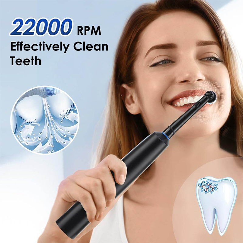 Picture of Rotating Electric Toothbrush with Holder for Adults Smart Timer Deep Clean with Rechargeable Tooth Brush with 8 Brush Heads