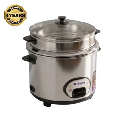 Picture of Miyako Rice Cooker ASL-300 KND SS-3 ltr