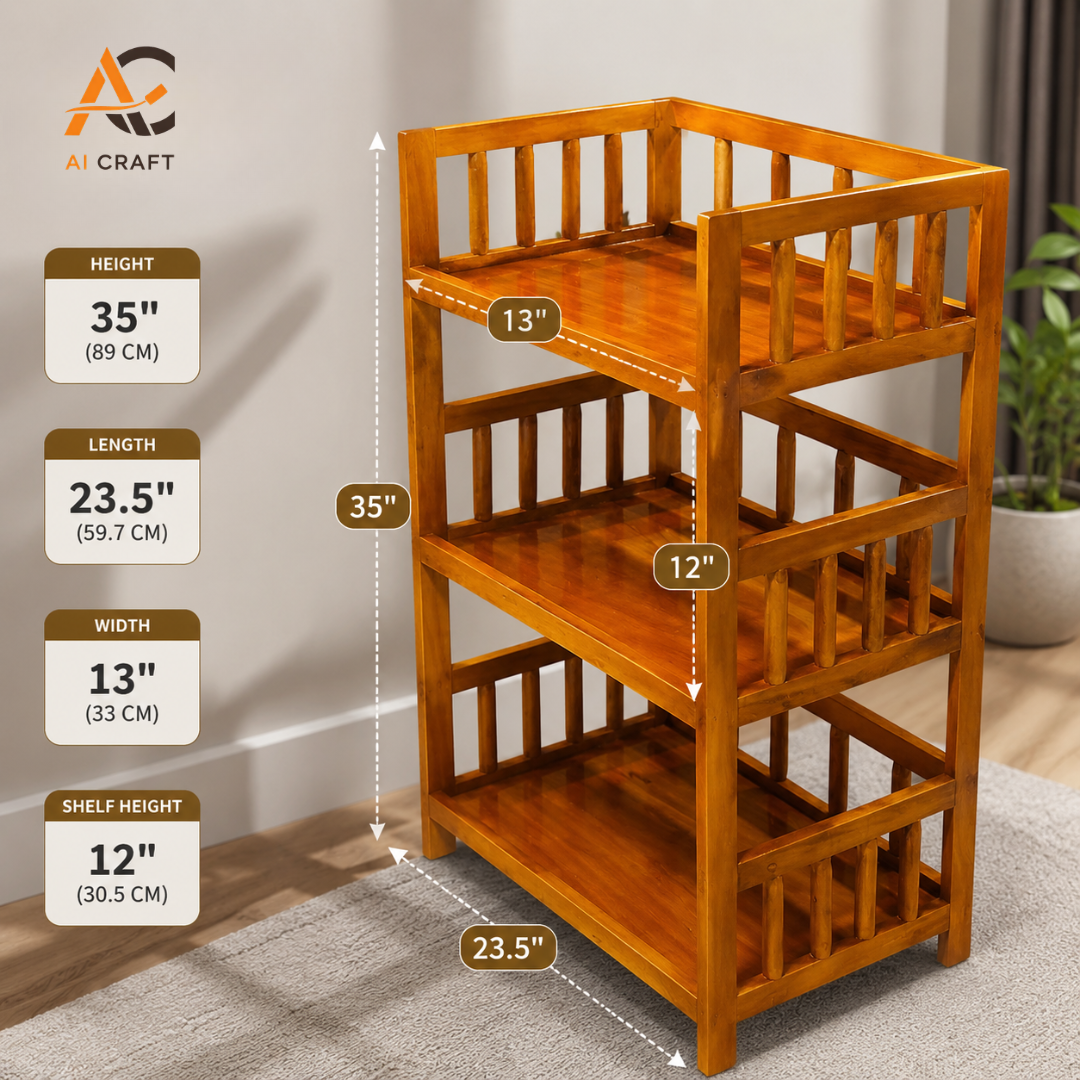 Picture of Big Wooden Shelf & Oven Rack