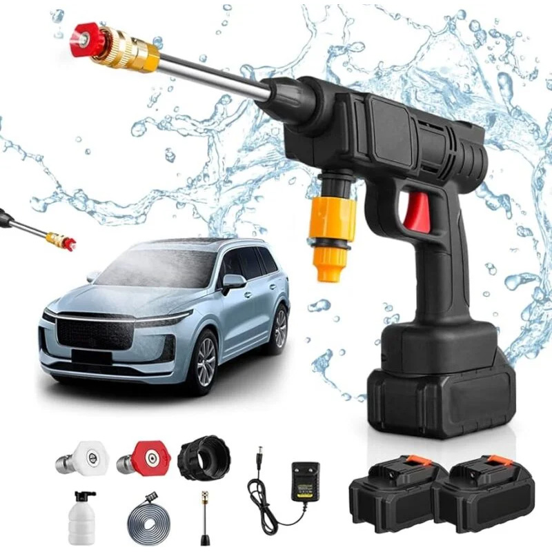 Picture of ডাবল ব্যাটারি-CAR WASHER GUN RECHARGEABLE
