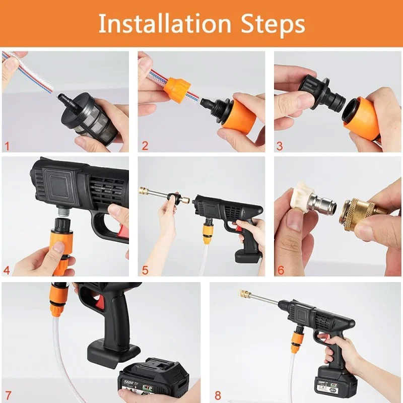 Picture of Rechargeable Car washer Gun Machine