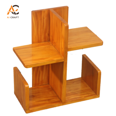 Picture of Wooden Table Book Shelf