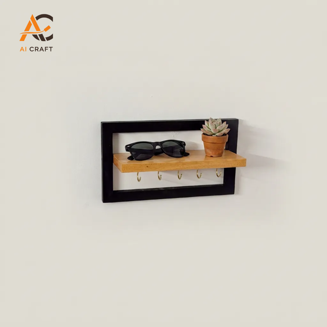 Picture of Frame Key Holder Shelf