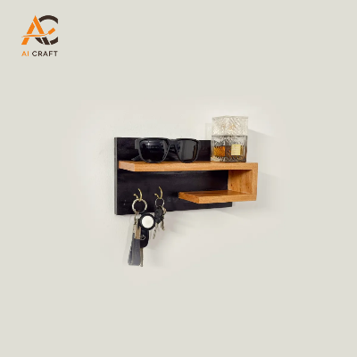 Picture of Double Half Shelf Key Holder