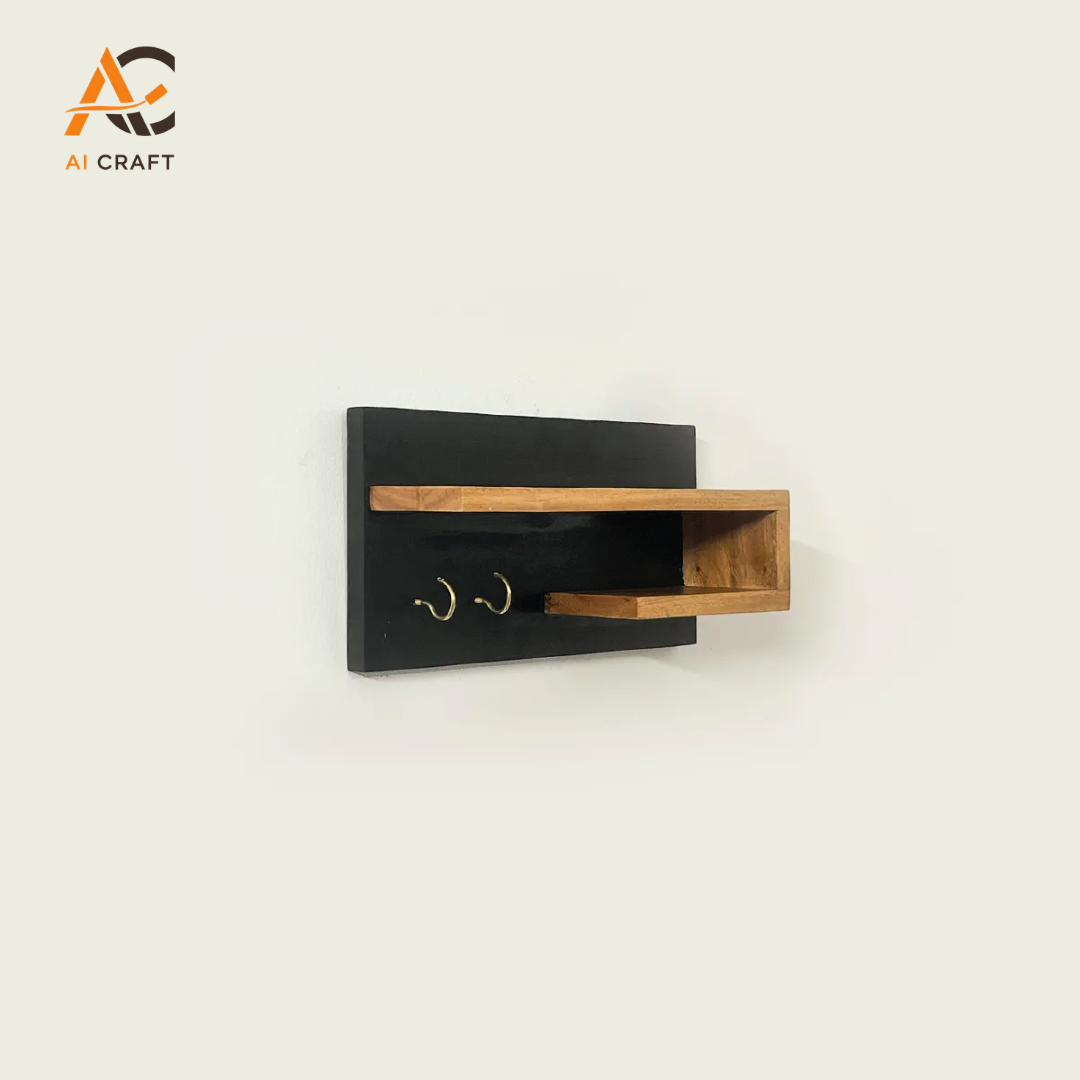 Picture of Double Half Shelf Key Holder