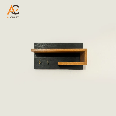 Picture of Double Half Shelf Key Holder