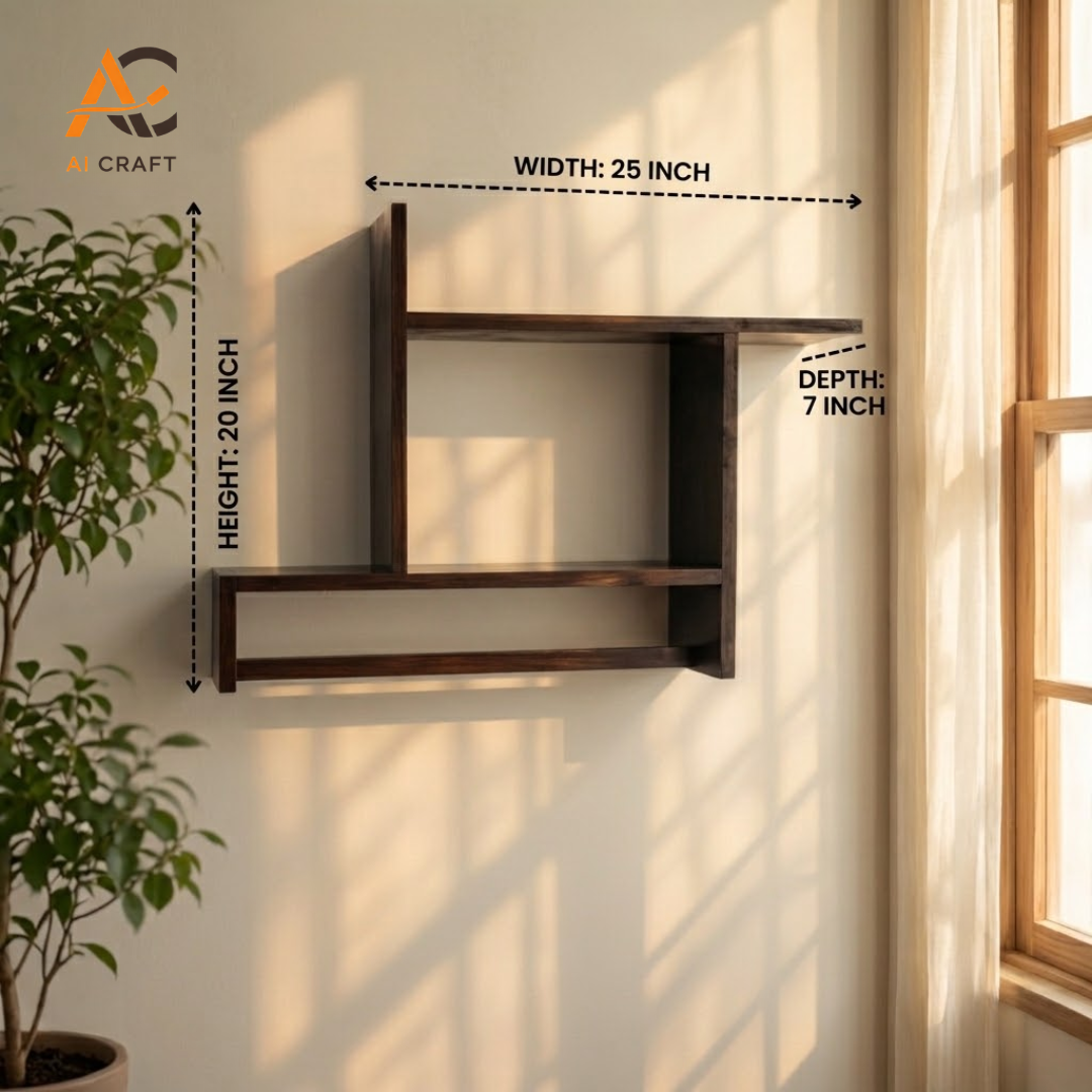 Picture of Wooden Wall Mounted Quran Shelf
