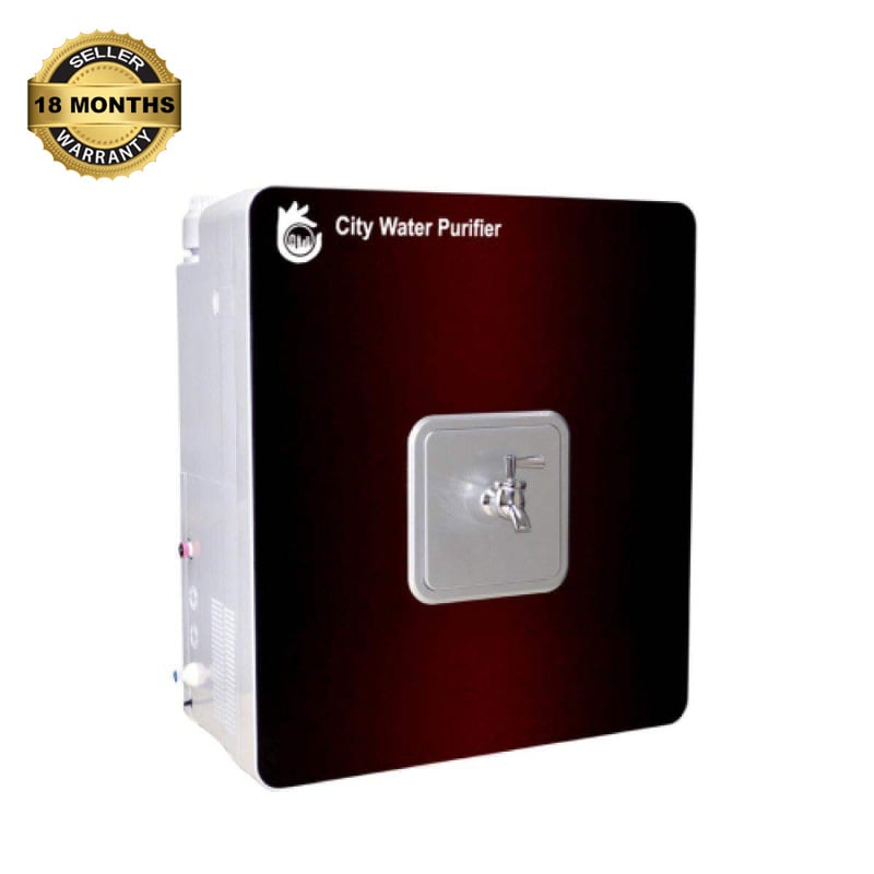 Picture of City Water Doctor (RO+ Mineral) Box type water purifier || Wall mounted water purifier || 6 stage Reverse Osmosis water purifier - Maroon