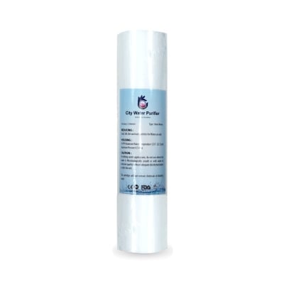 Picture of 1 Year RO Water filter Cartridge Sediment Filter PP (1 Micron)-6 Pcs, CTO Net Carbon-2 Pcs and 10" UDF Box Carbox-2 Pcs (8 Pcs Package) - White