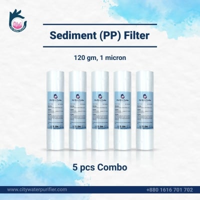 Picture of PP-Sediment Filter-1 Micron 120 gm - Pack of 5 for Improved Filtration Performance