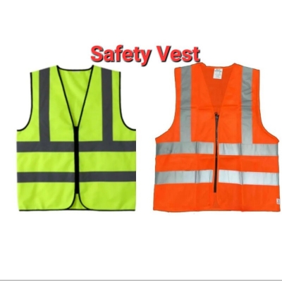 Picture of High-Visibility Reflective Safety Vest with Zipper Premium Polyester 1PCS 