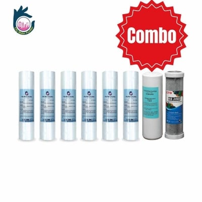 Picture of Taiwan Cartridge Combo Pack for HFM-3-4-5 Water Purifier - Ensuring Clean and Pure Drinking Water