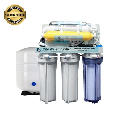 Picture of City Gold RO+ Mineral+UV+Alkaline | 8 Stage Revers Osmosis Water purifier - White