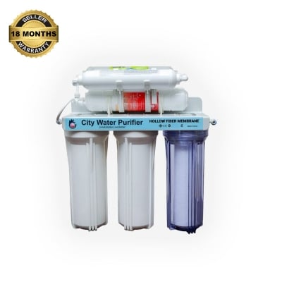Picture of Hollow Fiber Membrane (HFM-05) Water Purifier - 6 Stage Purification with Nano Silver Technology - White
