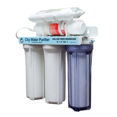 Picture of Hollow Fiber Membrane (HFM-05) Water Purifier - 6 Stage Purification with Nano Silver Technology - White