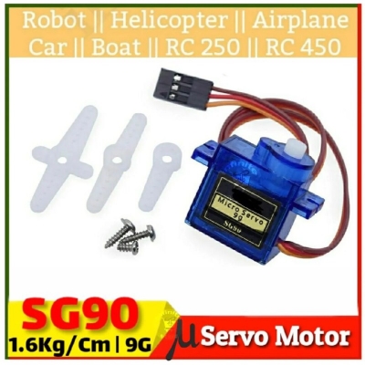 Picture of SG90 Micro Servo Motor 9G servo 180 ° 360 ° Blue