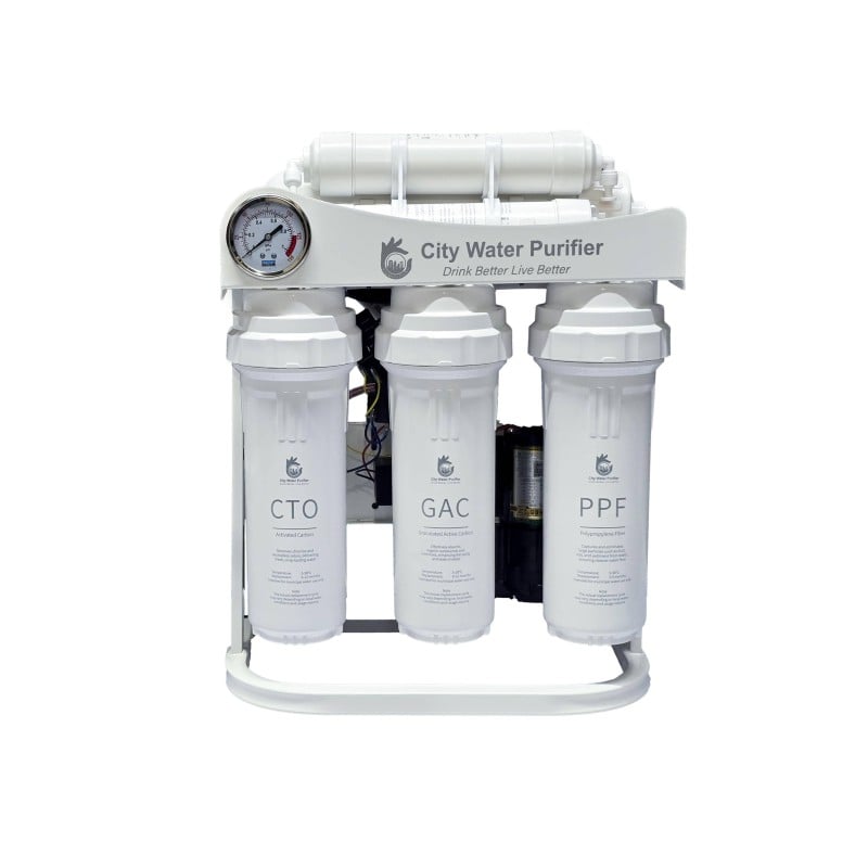 Picture of RO Supreme Alkaline Water Purifier | 7 Stage RO + Mineral + Korean Alkaline | 100 GPD - White