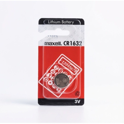 Picture of CR1632 3V lithium Button Cell Coin Battery Car Key Remote Battery Silver