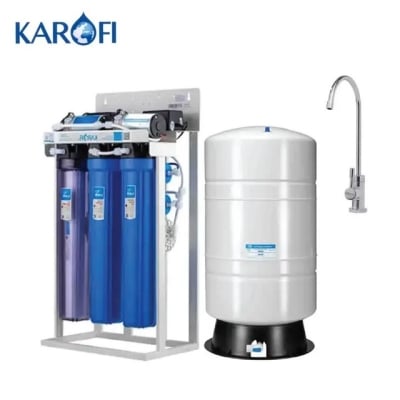 Picture of KAROFI 100GPD (With Stand & Pressure Meter) 7 Stage RO Water Purifier