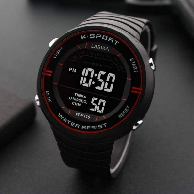 Picture of Lasika W-F110 Water Resistance Digital Watch For Men - Sports Watch 