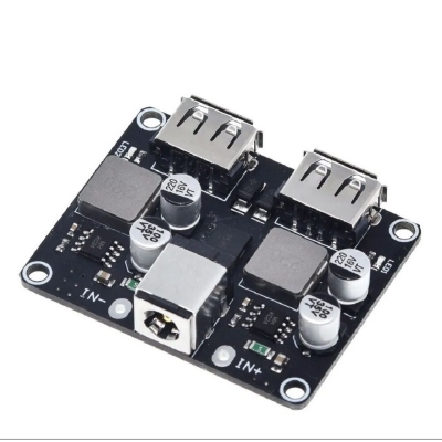 Picture of HW-298 1 2 4 USB DC~DC Step Down Fast Charging Quick Charge 3.0 USB Converter 6-32V DC to 5V~12V 18W Charger Module 