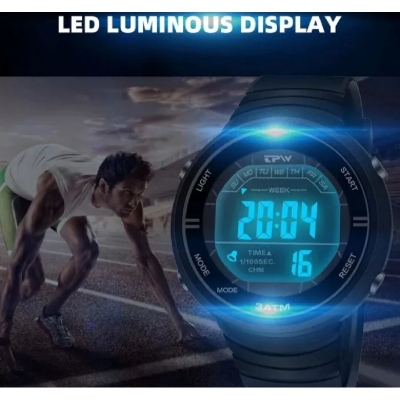Picture of Lasika W-F110 Water Resistance Digital Watch For Men - Sports Watch 