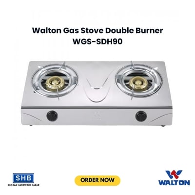 Picture of Walton Gas Stove Double Burner WGS-SDH90-LPG