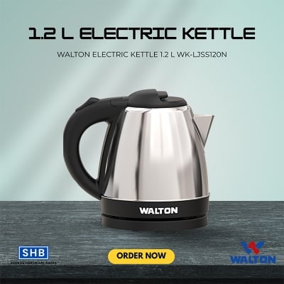 Picture of Walton Electric Kettle 1.2 L WK-LJSS120N-Silver