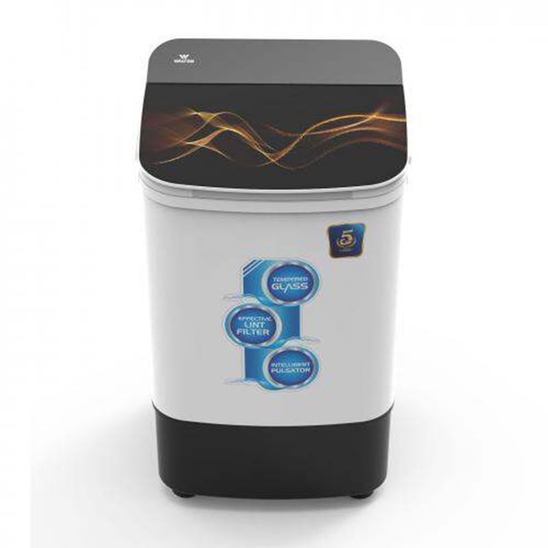 Picture of Walton Semi Automatic 8 KG Washing Machine WWM-SWG80-White
