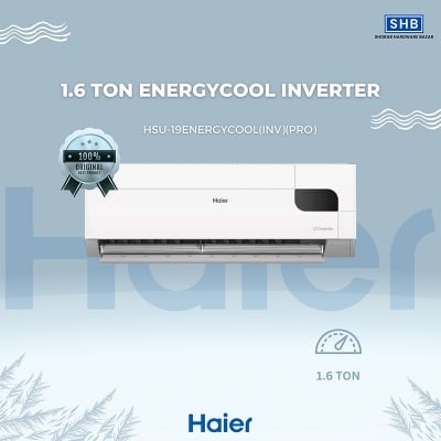 Picture of Haier Official 1.6 Ton 19000BTU EnergyCool Inverter AC [HSU-19EnergyCool(INV)(Pro)]-White