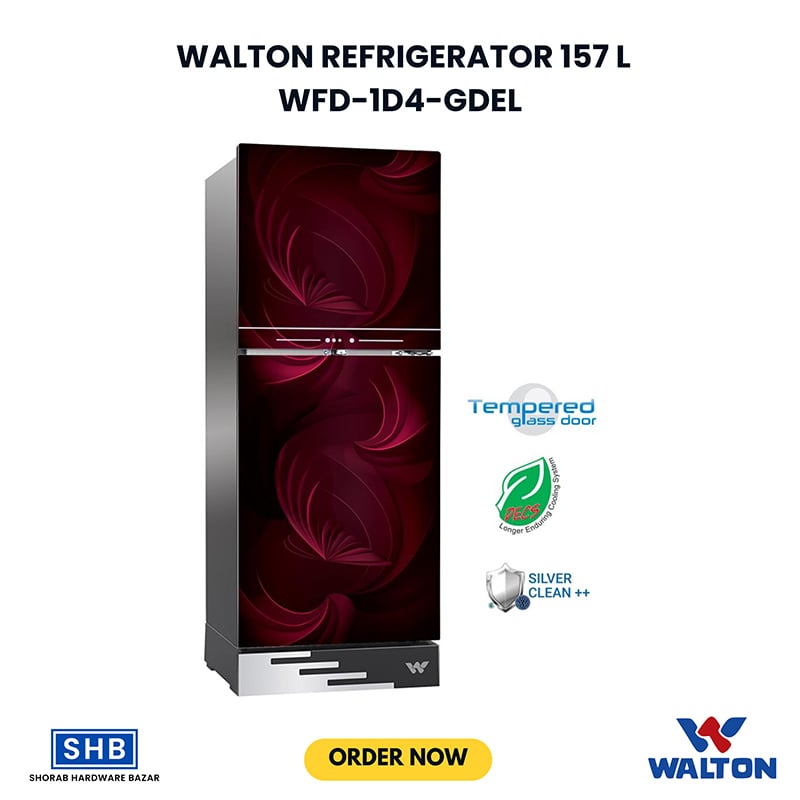 Picture of WALTON REFRIGERATOR 157 L WFD-1D4-GDEL-Multicolor
