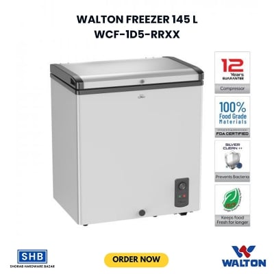 Picture of WALTON FREEZER WCF-1D5-GDEL-LX 145L-Multicolor