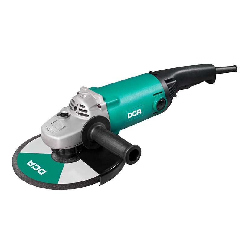 Picture of DCA 7" ANGLE GRINDER MACHINE ASM03-180 2200W-Black