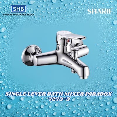 Picture of SHARIF SINGLE LEVER BATH MIXER PARADOX 7273-3-Silver