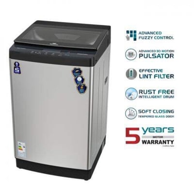 Picture of Walton Top Load 8 KG Washing Machine - WWM-ATG80-Silver