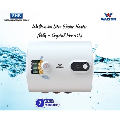 Picture of Walton 40 Liter Water Heater/Geyser with Official 7 Years Warranty & Free Shipping-White