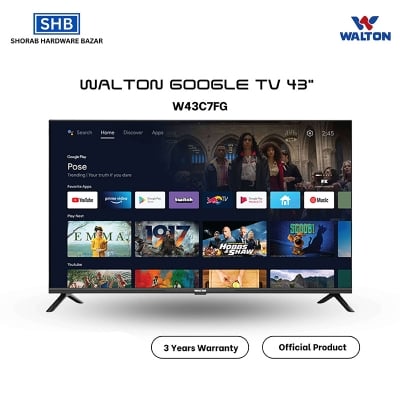 Picture of Walton Google TV 43"  W43C7FG-Black