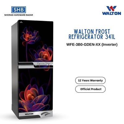 Picture of Walton Direct Cool Refrigerator 341L WFE-3B0-GDEN-XX (Inverter)-Multicolor