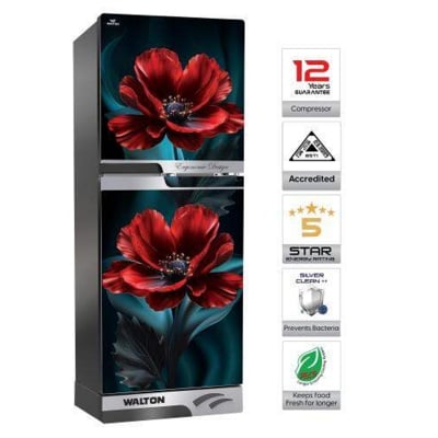 Picture of Walton Direct Cool Refrigerator 341L WFE-3B0-GDEN-XX (Inverter)-Multicolor