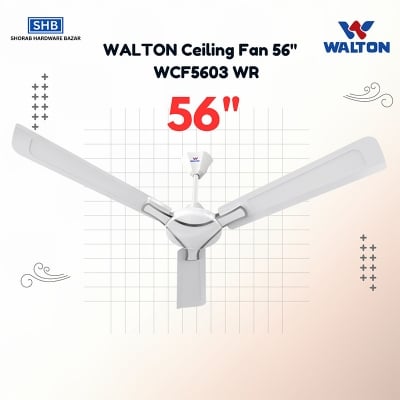 Picture of WALTON Ceiling Fan WCF5603 WR (56")-White