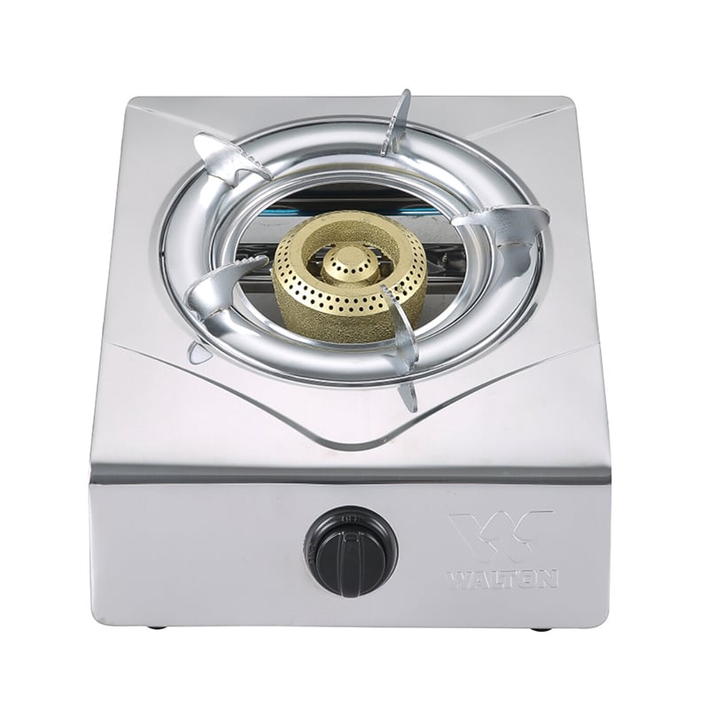 Picture of Walton Basic SS Auto Single Gas Stove WGS-SSH90 (LPG)-Silver