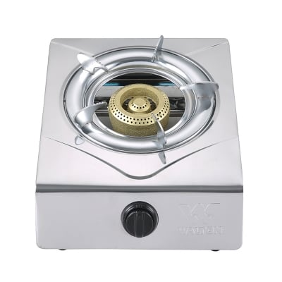 Picture of Walton Basic SS Auto Single Gas Stove WGS-SSH90 (LPG)-Silver