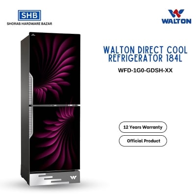 Picture of Walton Direct Cool Refrigerator 184L WFD-1G0-GDSH-XX with Free Delivery-Multicolor