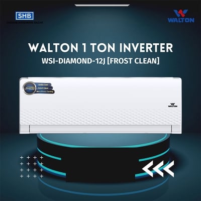 Picture of Walton 1 TON Inverter WSI-DIAMOND-12J [FROST CLEAN] with Free Delivery & Free Installation-White