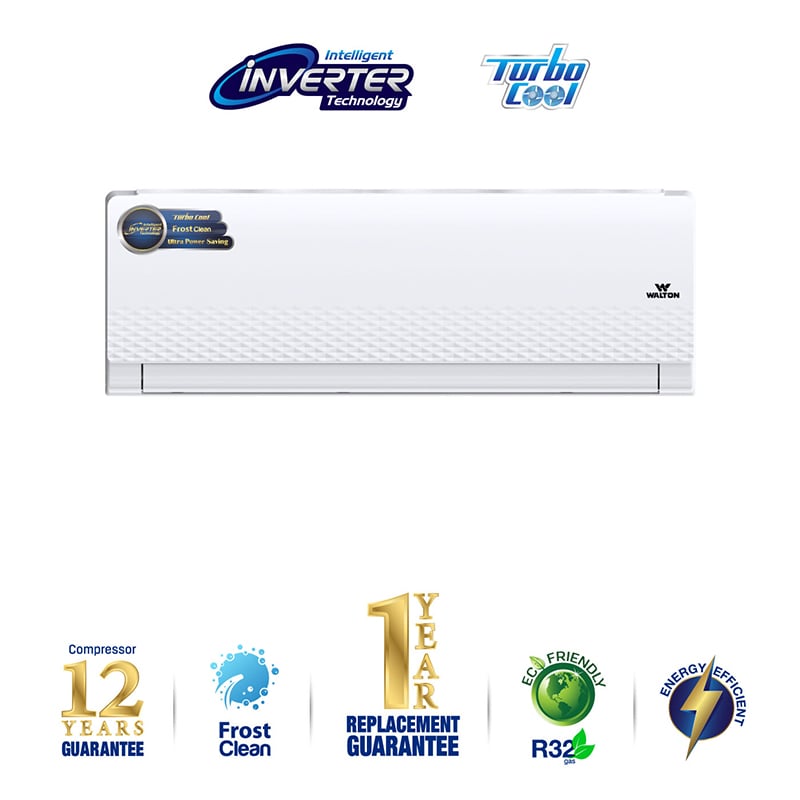 Picture of Walton 1 TON Inverter WSI-DIAMOND-12J [FROST CLEAN] with Free Delivery & Free Installation-White