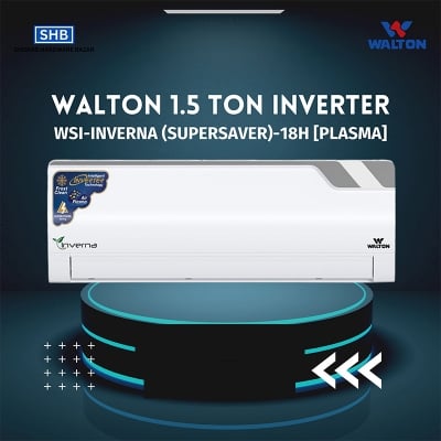 Picture of Walton 1.5 TON Inverter WSI-INVERNA (SUPERSAVER)-18H [PLASMA] with Free Delivery & Free Installation-White