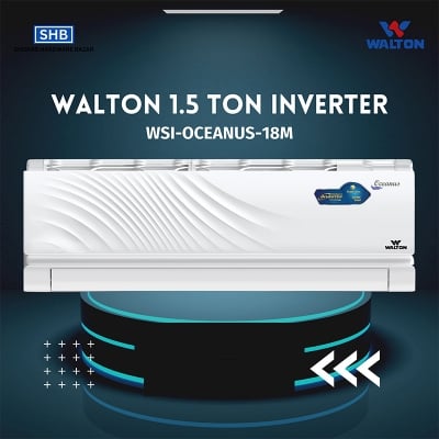 Picture of Walton 1.5 TON Inverter WSI-OCEANUS-18M with Free Delivery & Free Installation-White