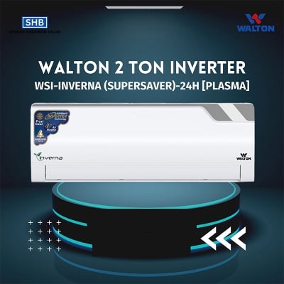 Picture of Walton 2 TON Inverter WSI-INVERNA (SUPERSAVER)-24H [PLASMA] with Free Delivery & Free Installation-White